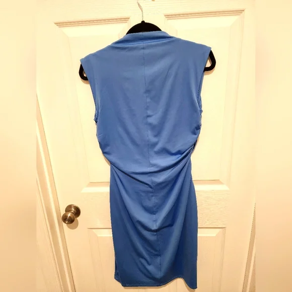 Nine West Size M Light Blue Bodycon Dreas - Picture 2 of 3